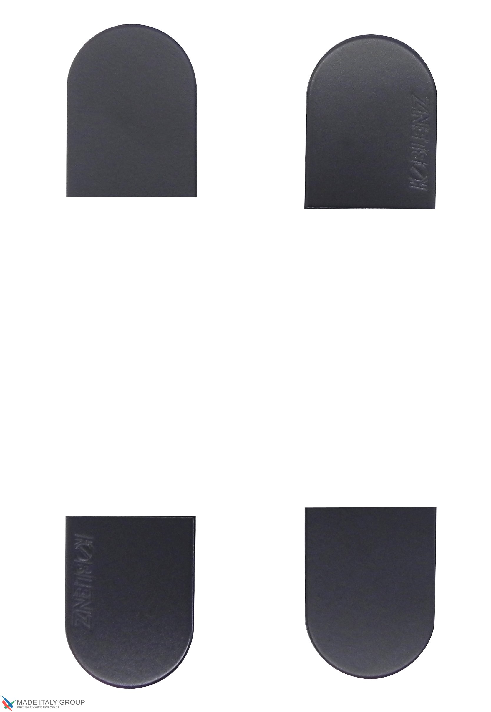 Колпачки для петель К2760, цвет ЧЕРНЫЙ (4 шт.)