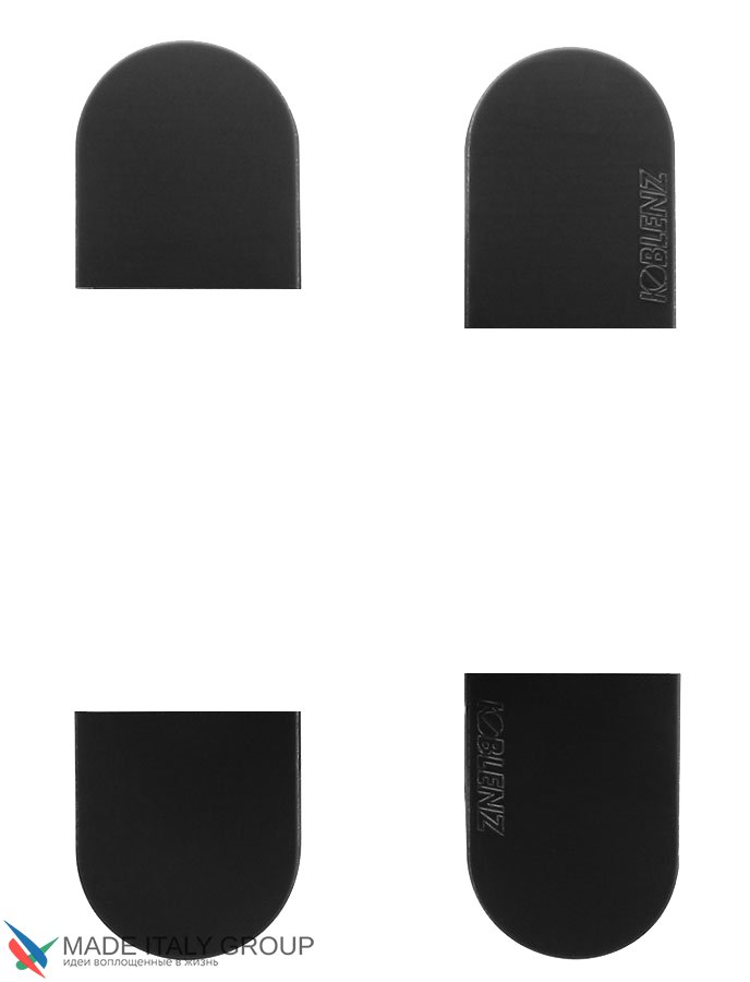 Колпачки для петель К6300, цвет ЧЕРНЫЙ (4 шт.)