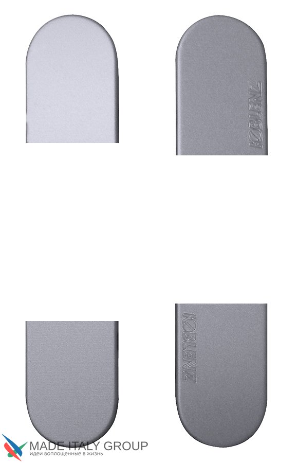 Колпачки для петель К7000, COVER CS, (4 шт.) цвет МАТОВЫЙ ХРОМ