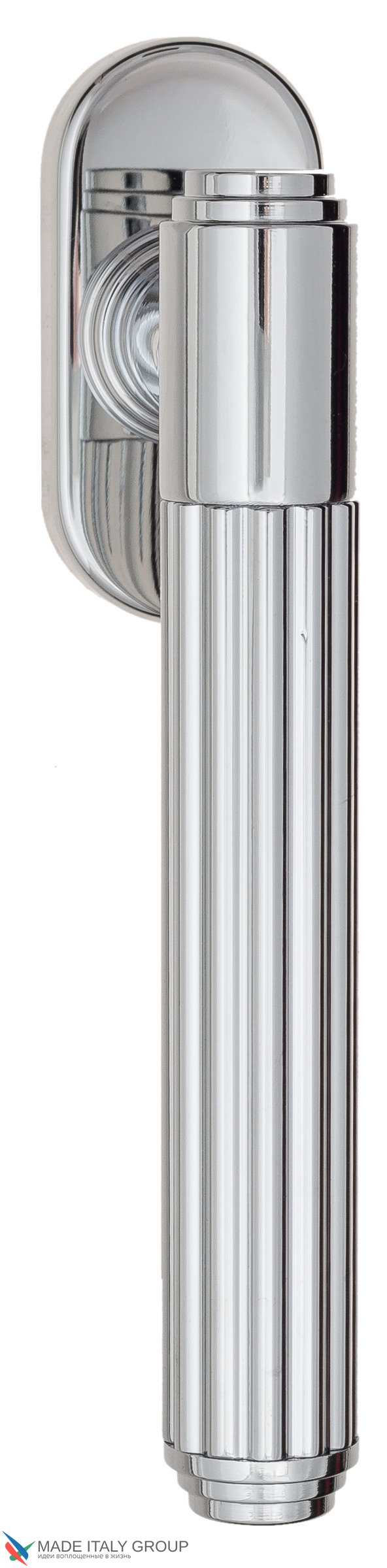 Ручка оконная Venezia "EXA TUBE" FW полированный хром